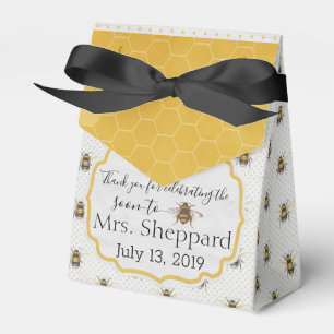 Adorable Honey Bees Favour Box