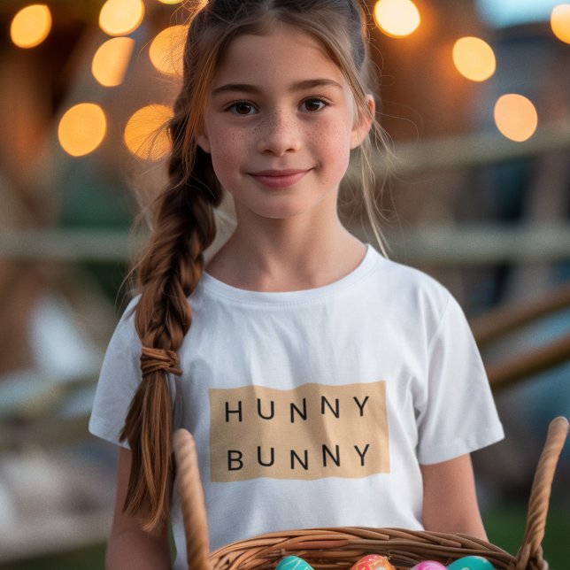 Adorable Hunny Bunny Kids Easter T-Shirt (Creator Uploaded)