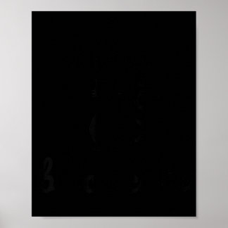 Adorable i love black cats poster