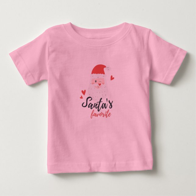 Adorable Infant Tee for the Holiday Cheer!" (Front)