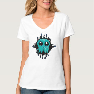 Adorable Inky Baby Octopus Friend T-Shirt
