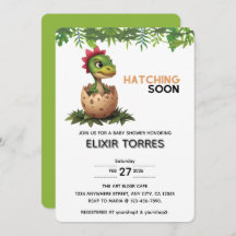 Adorable Kawaii Baby Dinosaur Hatching