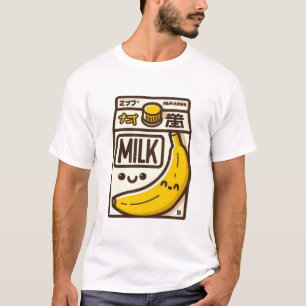 Adorable Kawaii Banana Milk Carton – Japan-Inspire T-Shirt