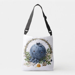 Adorable Kawaii Blueberry Fruit Handbag