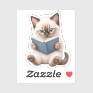 Adorable Kawaii Kitten Sticker