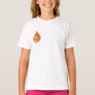 Adorable Kawaii Stack of Pancakes with Maple Syrup T-Shirt
