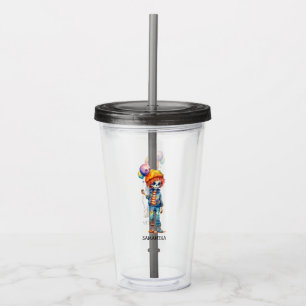 Adorable Kid Zombie - Cute Halloween (2) Acrylic Tumbler