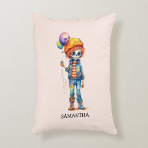 Adorable Kid Zombie - Cute Halloween (2) Decorative Cushion