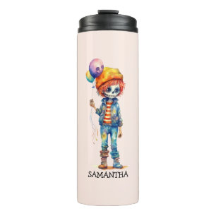 Adorable Kid Zombie - Cute Halloween (2) Thermal Tumbler