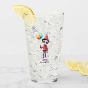 Adorable Kid Zombie - Cute Halloween (4) Glass