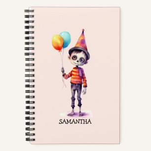 Adorable Kid Zombie - Cute Halloween (4) Notebook