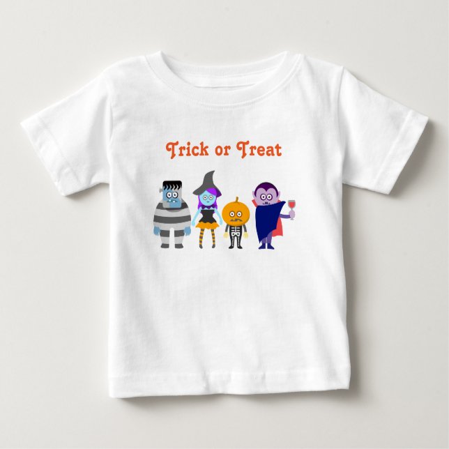 Adorable Kids Halloween Costume Party Baby T-Shirt (Front)