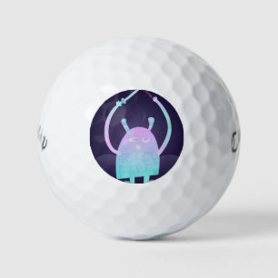 Adorable Kids Monster Character Golf Balls