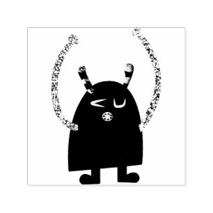 Adorable Kids Monster Character Self-inking Stamp