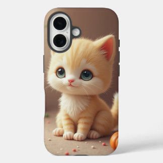 Adorable Kitten iPhone 16 Case