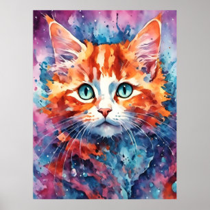 Adorable Kitten Poster