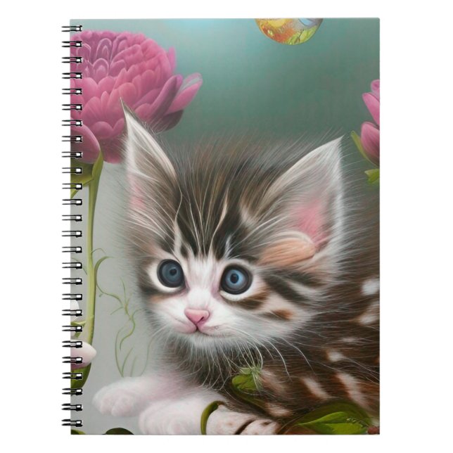 Adorable Kittens 4 Notebook (Front)