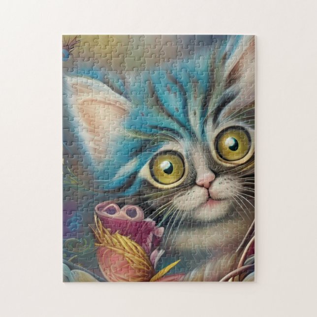 Adorable Kittens 6 Jigsaw Puzzle (Vertical)