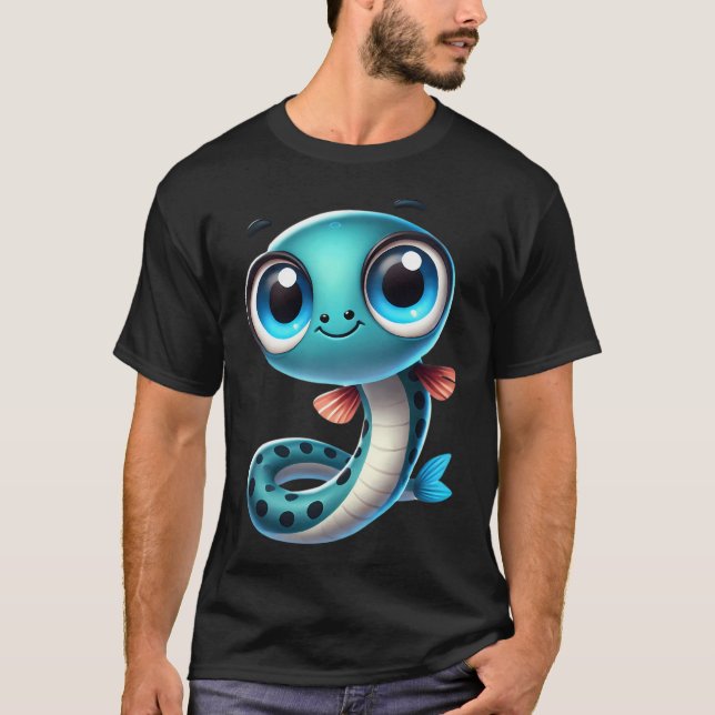 Adorable Lamprey Fish T-Shirt (Front)