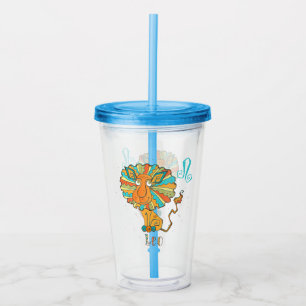 Adorable Leo Lion Acrylic Tumbler
