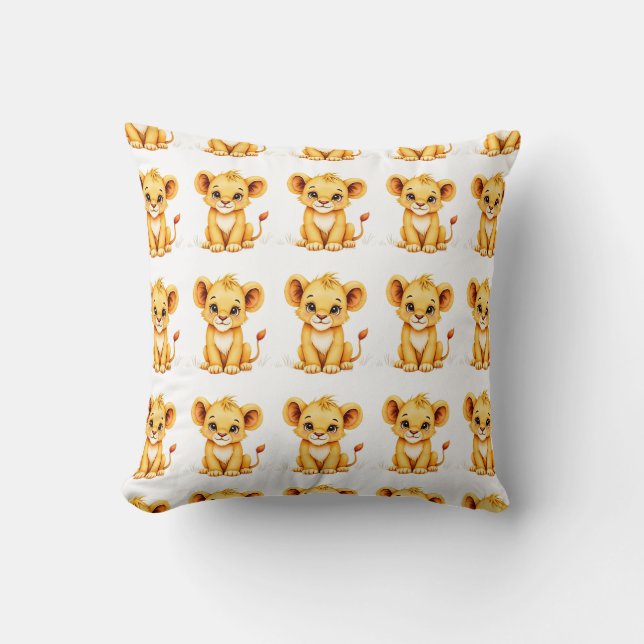 Adorable Lion Cub Cushion (Front)