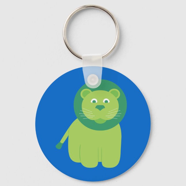 Adorable Lion Key Ring (Front)