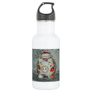 Adorable Lipstick Pig 532 Ml Water Bottle