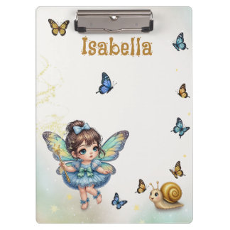 Adorable little fairy  clipboard