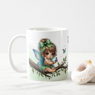 Adorable little fairy coffee mug