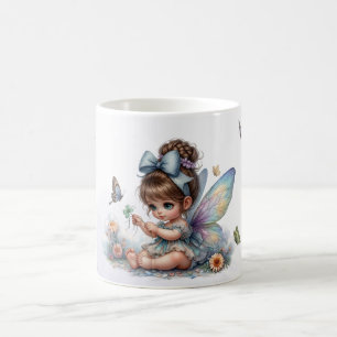 Adorable little fairy coffee mug