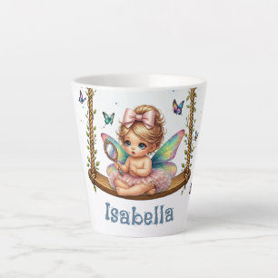 Adorable little fairy latte mug