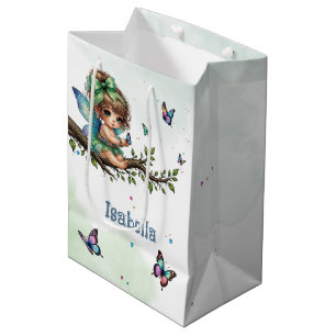 Adorable little fairy medium gift bag