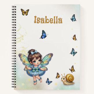 Adorable little fairy  notebook