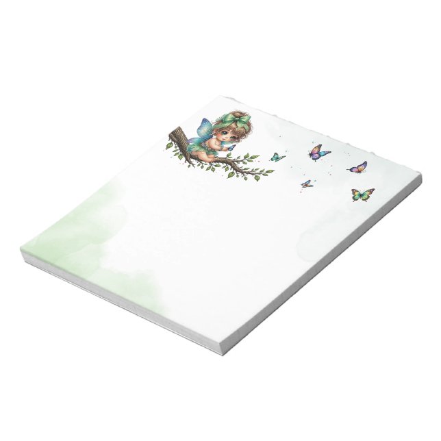 Adorable little fairy  notepad (Rotated)