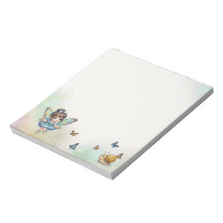Adorable little fairy  notepad