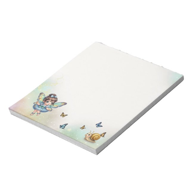 Adorable little fairy  notepad (Rotated)