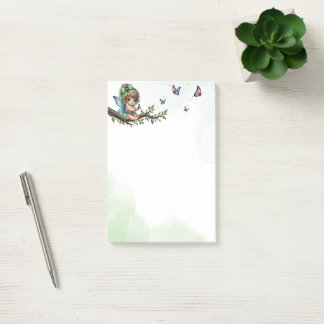Adorable little fairy  post-it notes