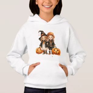 ADORABLE LITTLE GIRLS DRESSED FOR HALLOWEEN