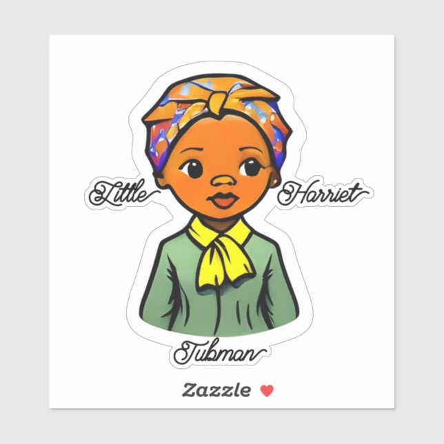 Adorable Little Harriet Tubman Black History (Sheet)