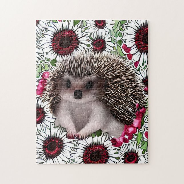 Adorable Little Hedgehog  Jigsaw Puzzle (Vertical)