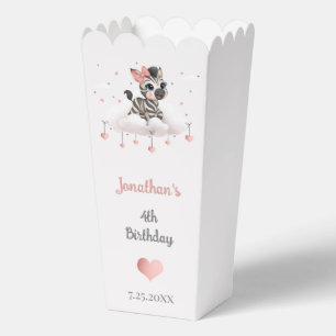 Adorable little zebra  favour box