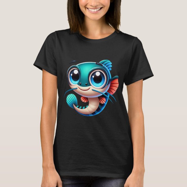 Adorable Loach Fish T-Shirt (Front)