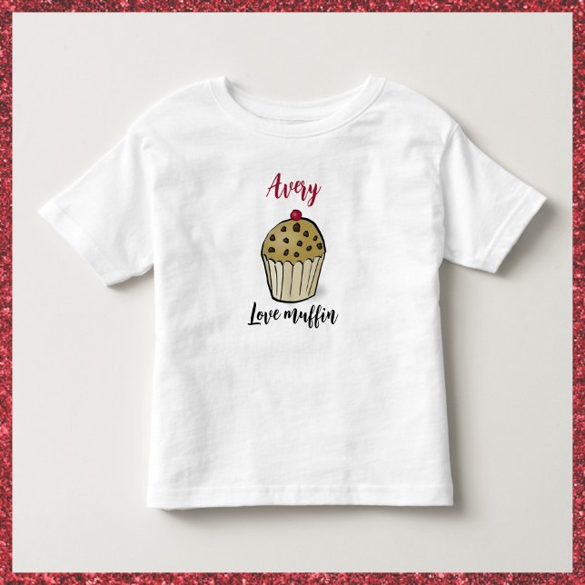 Adorable Love Muffin Toddler T-Shirt (Creator Uploaded)