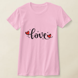 Adorable LOVE T-Shirt for Girls – Perfect Valentin