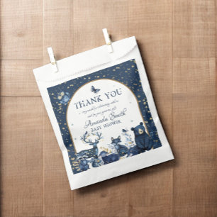 Adorable Magic Woodland Night Animal Baby Shower Favour Bags