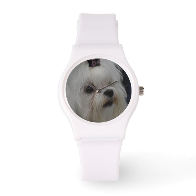 Adorable Maltese Watch (Front)