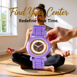 Adorable mandala elephant metallizer design 5 watch