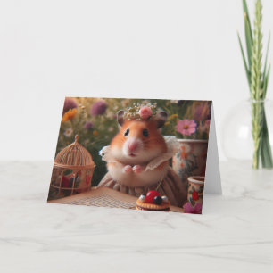 Adorable Midsummer Hamster Actress Card