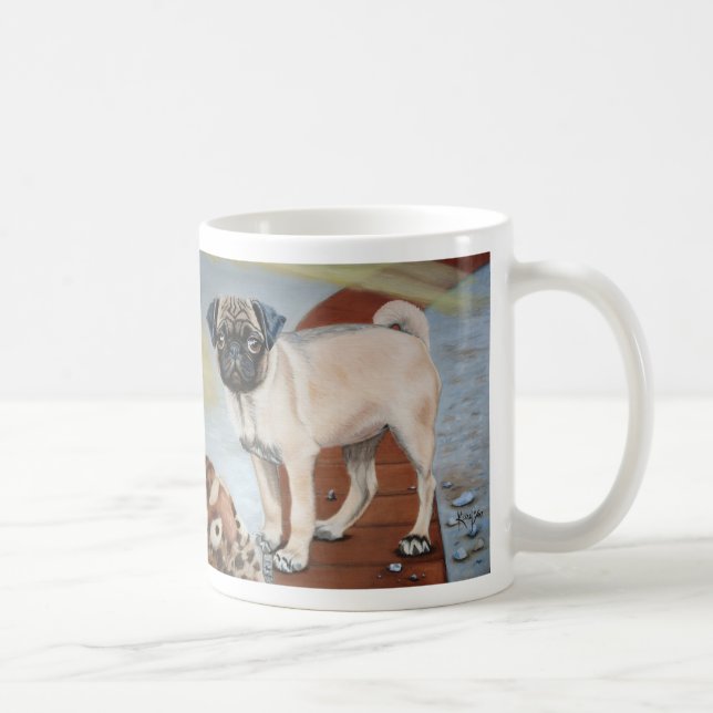 Adorable Mischief mug (Right)