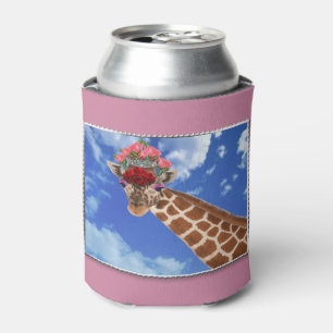 Adorable “Missy Giraffe” Can Cooler
